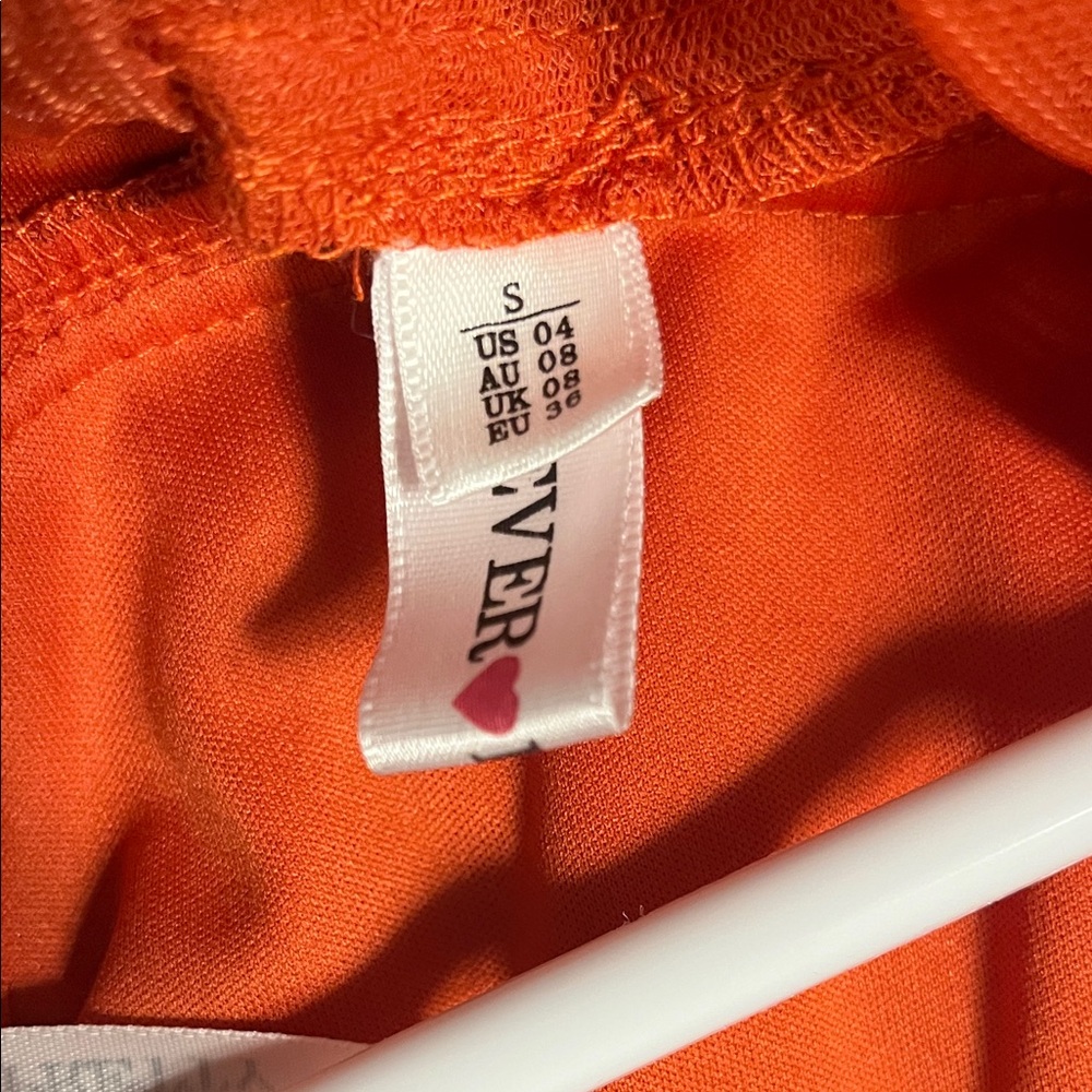 Ever Pretty Orange Maternity Dress - Picture 6 of 6